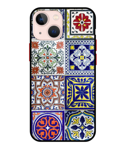 Husa IPhone 14 Plus, Protectie AntiShock, Ceramic Floor